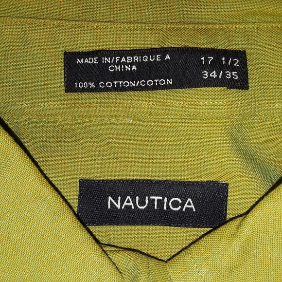 Nautica button up long sleeve shirt - Picture 3 of 5